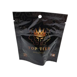 Top Tier Assorted Gummies 100mg Edibles - BUDDASH
