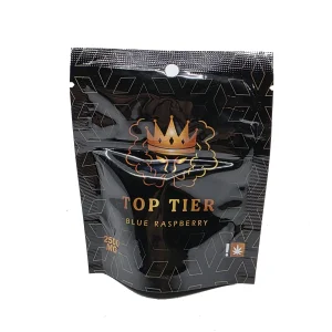 Top Tier Gummies (2500mg) Top Tier Blue Raspberry 2500mg Edibles - BUDDASH