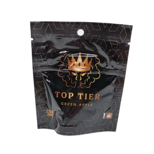 Top Tier Green Apple 2500mg Edibles - BUDDASH