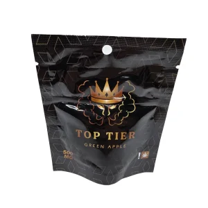 Top Tier Gummies (500mg) Top Tier Green Apple 500mg Edibles - BUDDASH
