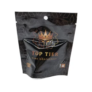 Top Tier Pink Grapefruit 2500mg Edibles - BUDDASH