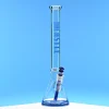 Blue 18" Castle Glassworks Coloured Logo Beaker Bong 9mm