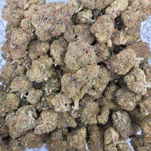 Home Pink Panties cannabis flower in a resealable mylar bag