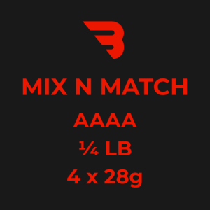 AAAA 4x28g Mix N Match - Bud Dash