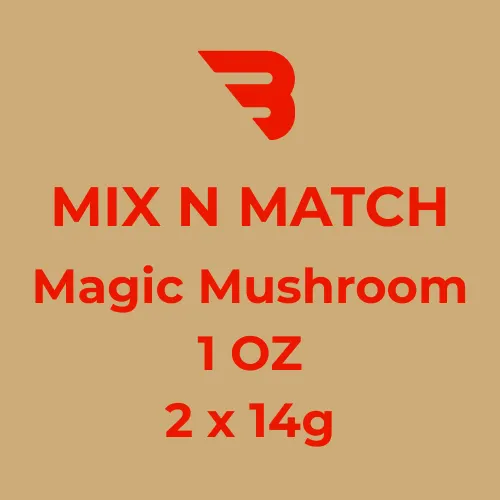 Magic Mushroom 28g (2x14g) Magic Mushroom 2x14g Mix N Match - Bud Dash