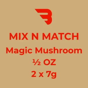 Magic Mushrooms 2x7g Mix N Match - Bud Dash