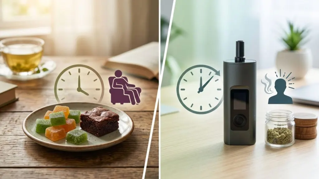 Edibles vs Smoking: How the Experience and Duration Differ