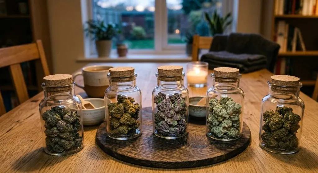 Top 5 Cannabis Strains for Winding Down in the Evening