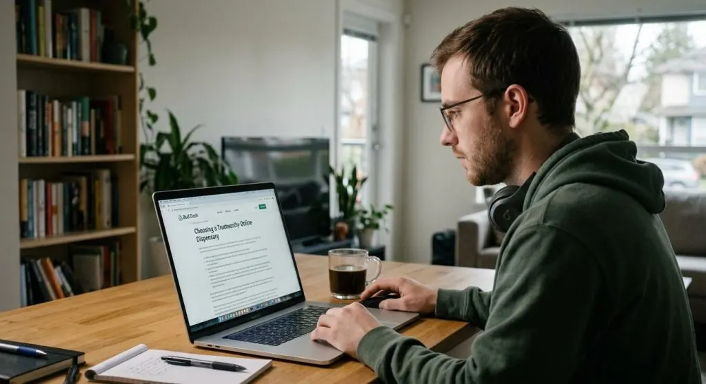 Mail-Order Cannabis Across Canada: Timing, Packaging, and What You Need to Know Mail order marijuana Canada delivery box and contents