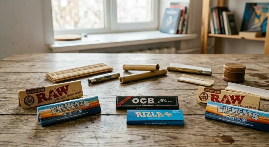 RAW Review: Why Unbleached Rolling Papers Beat the Ordinary Kind RAW rolling papers Canada edition on display