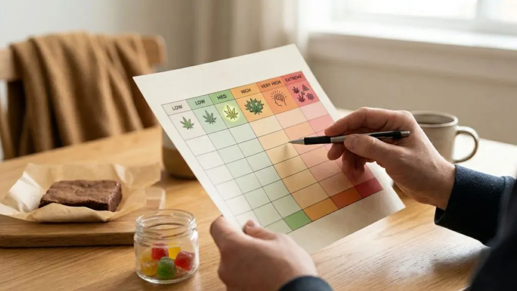 The Complete Guide to Edibles: How to Calculate Dosage and How Long to Wait for Effects How long do edibles take to kick in timeline graphic