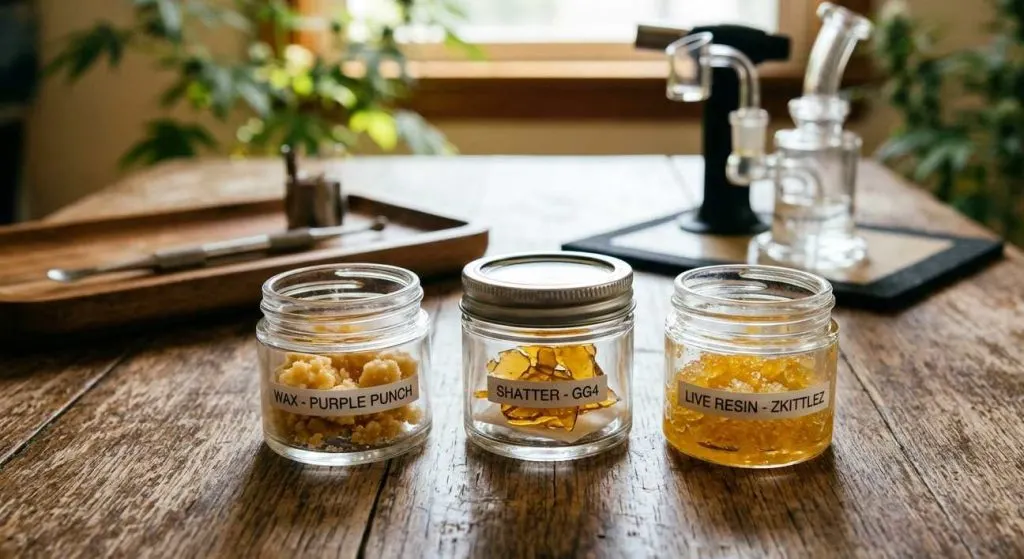 Concentrates for Beginners: Shatter, Wax, Live Resin, and the Difference Between Them What Is Live Resin? Fresh Cannabis Extract Close-Up